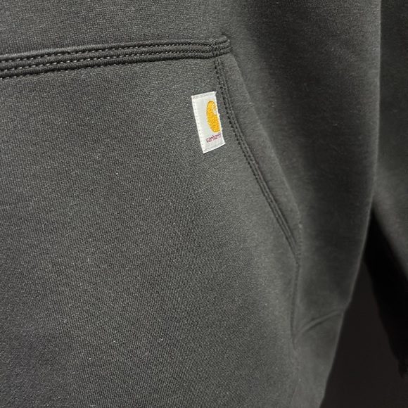 Carhartt Relaxed Fit Midweight hoodie/sweatshirt pouch & media pocket,fleece - Picture 3 of 12